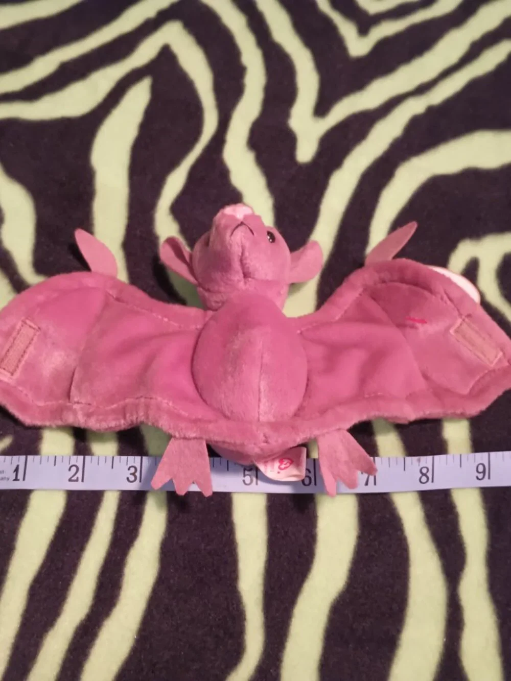 Ty Beanie Baby BATTY the Bat (Brown Version)